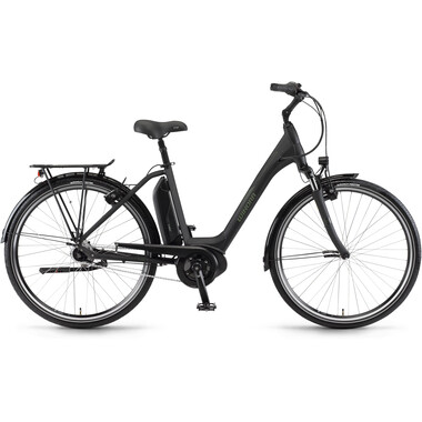 Bicicleta de paseo eléctrica WINORA SIMA N7 PLUS 500 WAVE Negro 2020 0